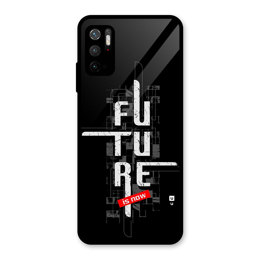 Future is Now Metal Back Case for Redmi Note 10T 5G