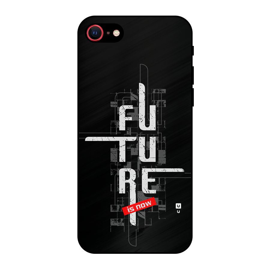 Future is Now Metal Back Case for iPhone SE 2022