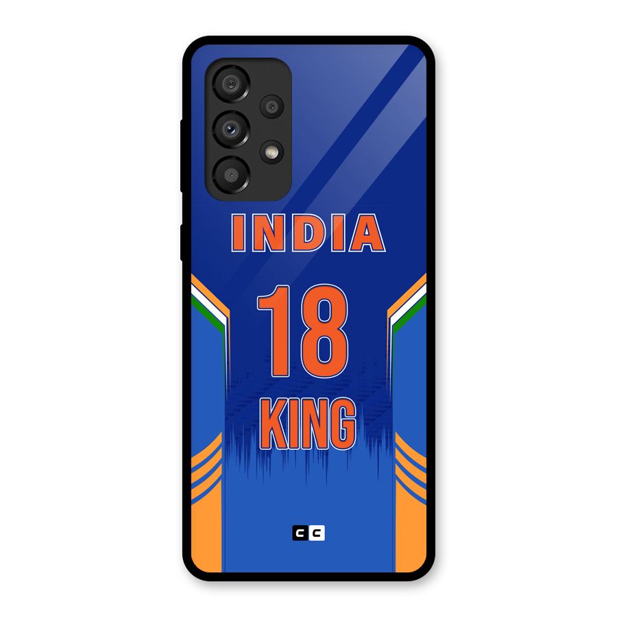 GOAT KING Glass Back Case for Galaxy A33 5G