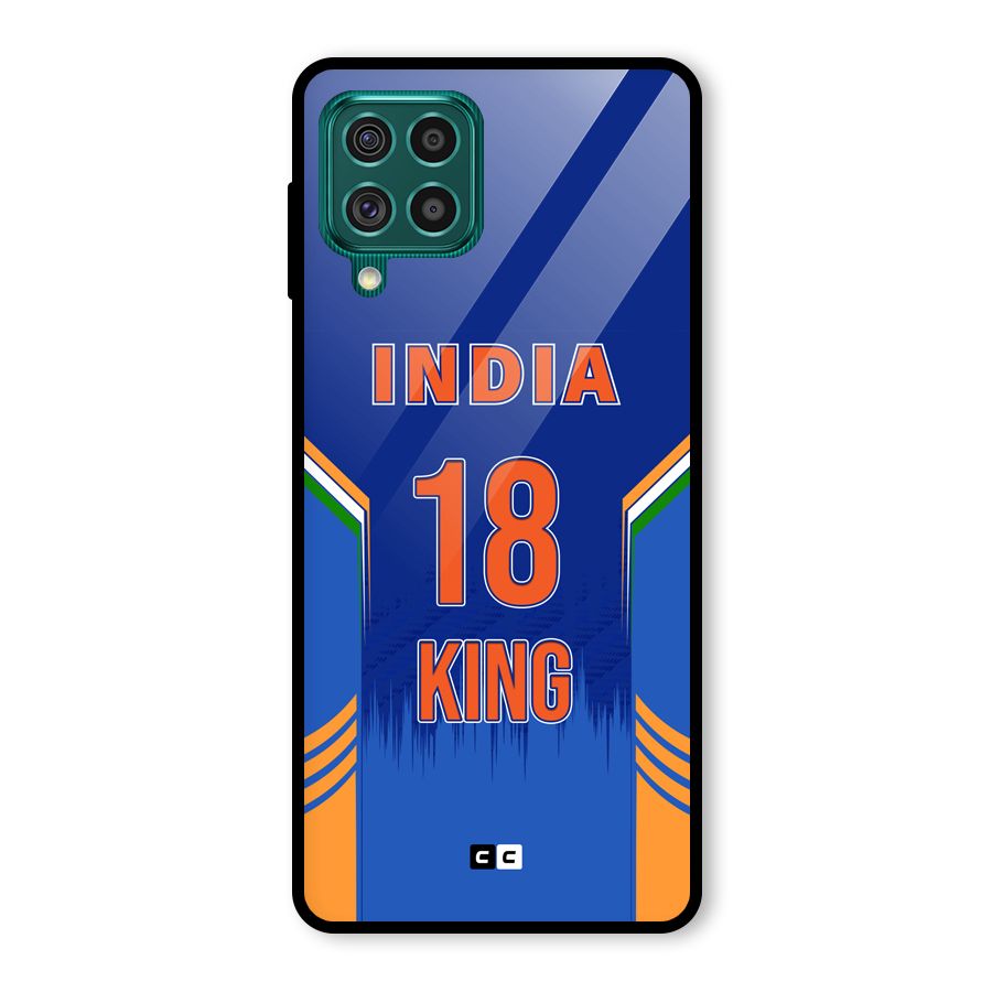 GOAT KING Glass Back Case for Galaxy F62
