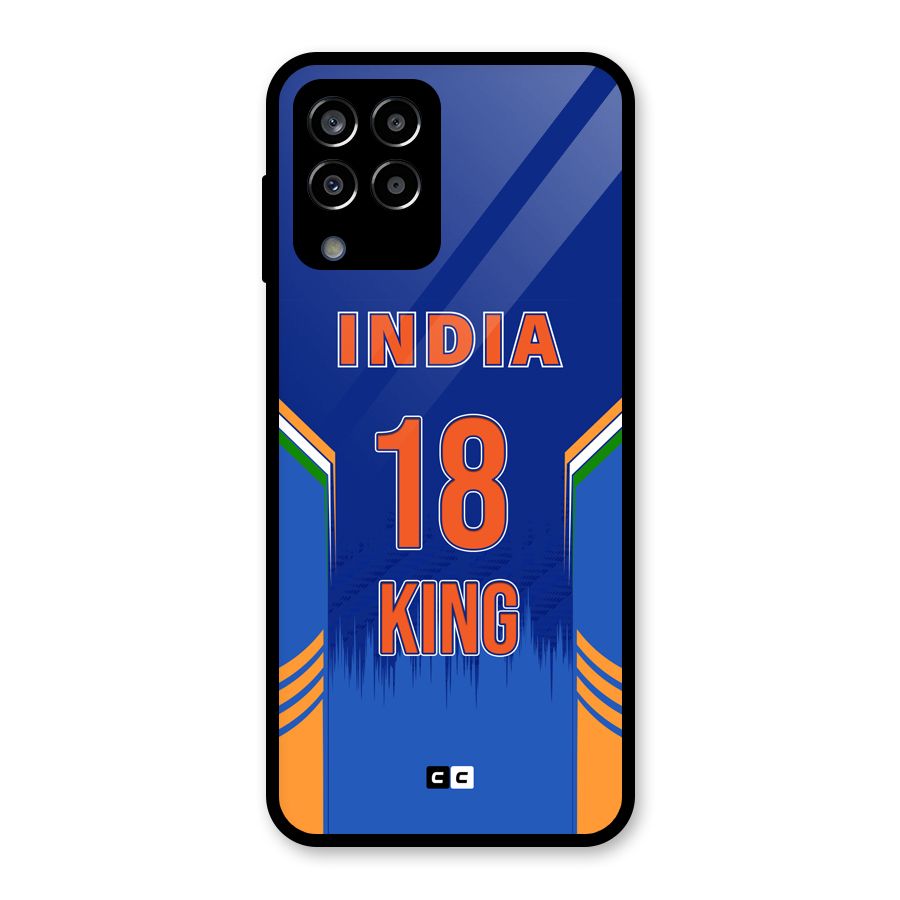 GOAT KING Glass Back Case for Galaxy M33