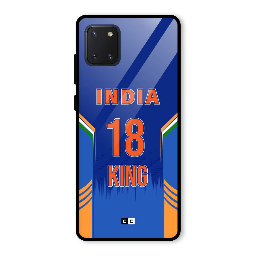 GOAT KING Glass Back Case for Galaxy Note 10 Lite