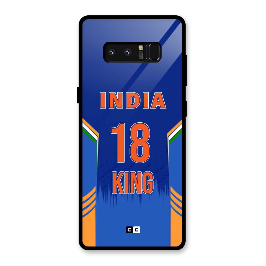 GOAT KING Glass Back Case for Galaxy Note 8