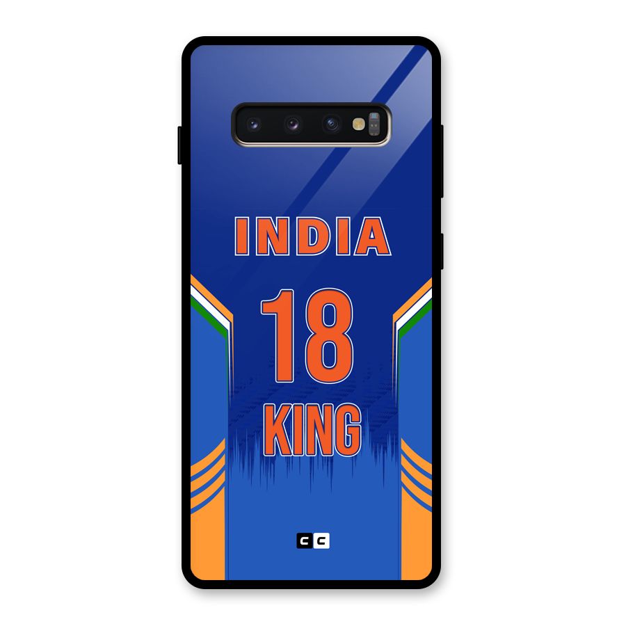 GOAT KING Glass Back Case for Galaxy S10 Plus