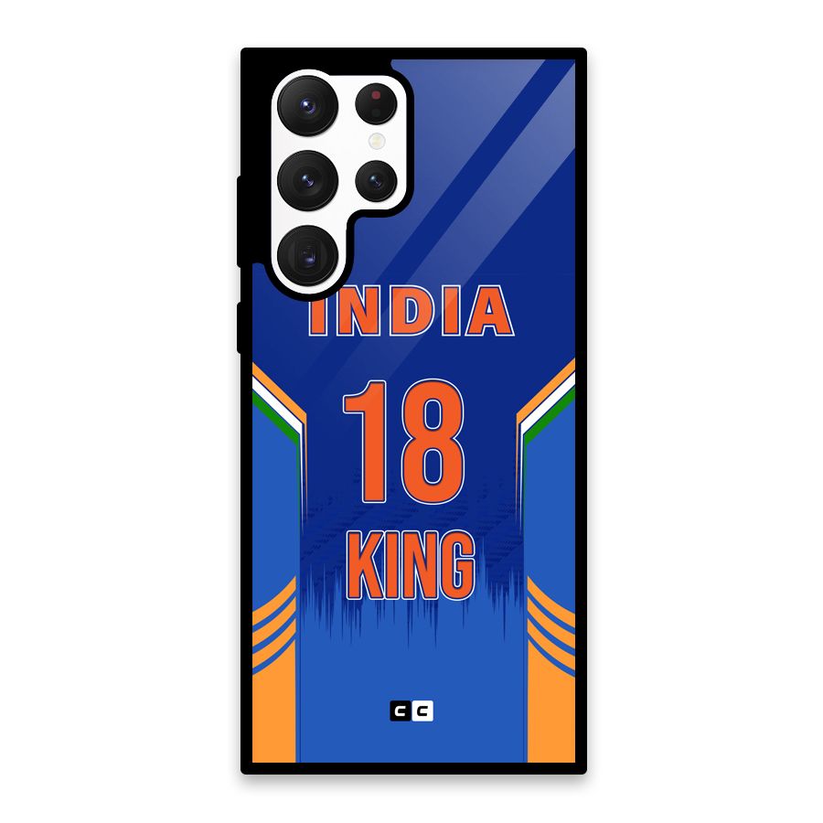 GOAT KING Glass Back Case for Galaxy S22 Ultra 5G