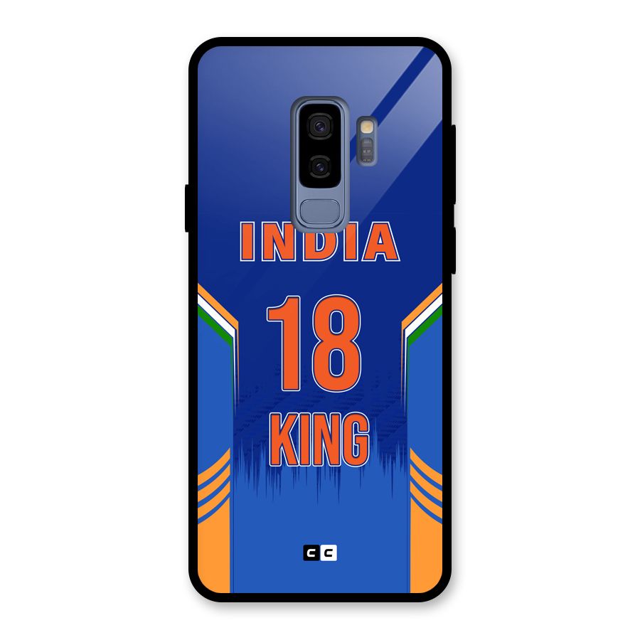 GOAT KING Glass Back Case for Galaxy S9 Plus
