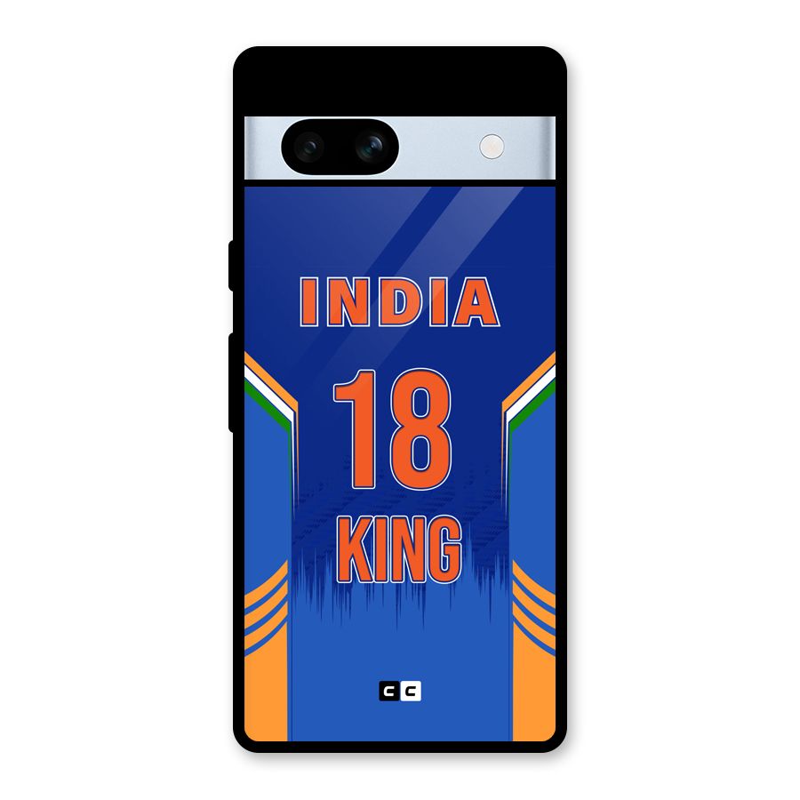 GOAT KING Glass Back Case for Google Pixel 7a