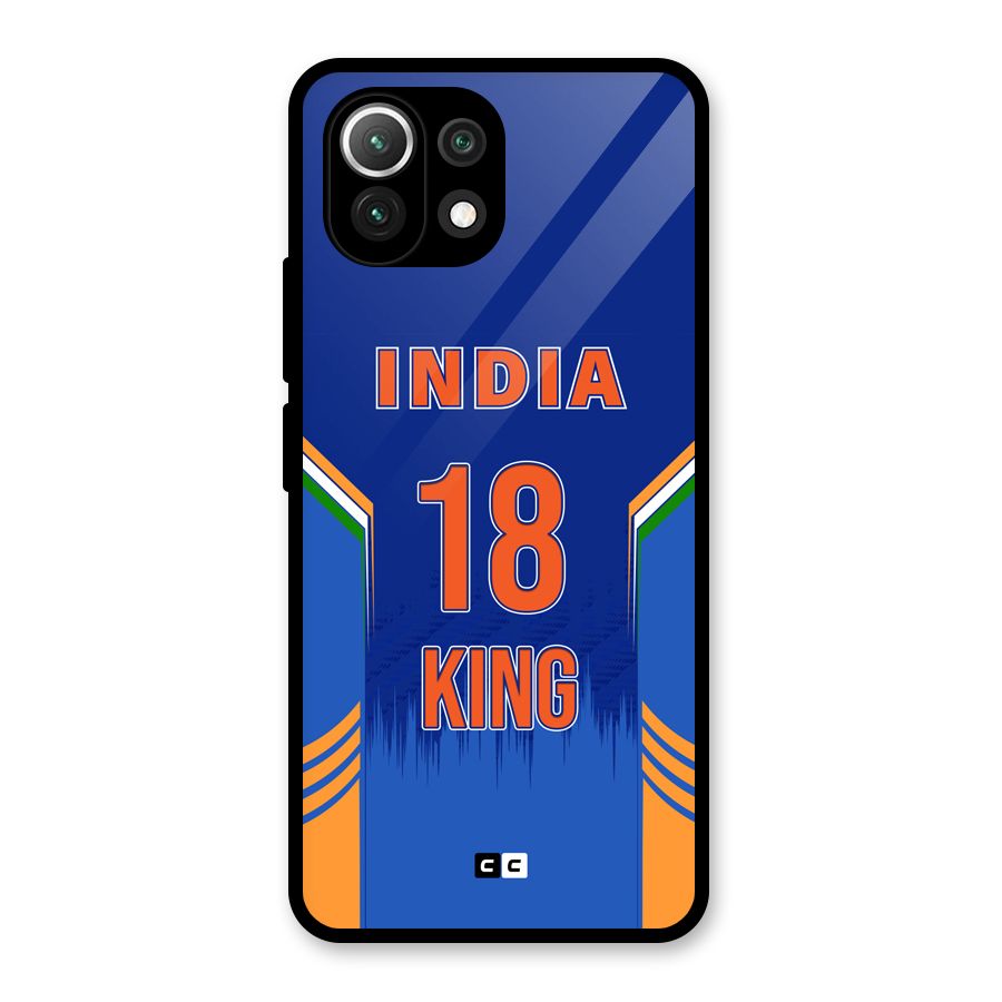 GOAT KING Glass Back Case for Mi 11 Lite