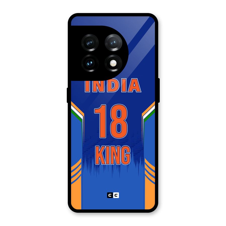 GOAT KING Glass Back Case for OnePlus 11