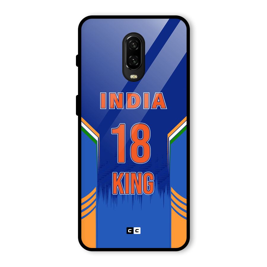 GOAT KING Glass Back Case for OnePlus 6T