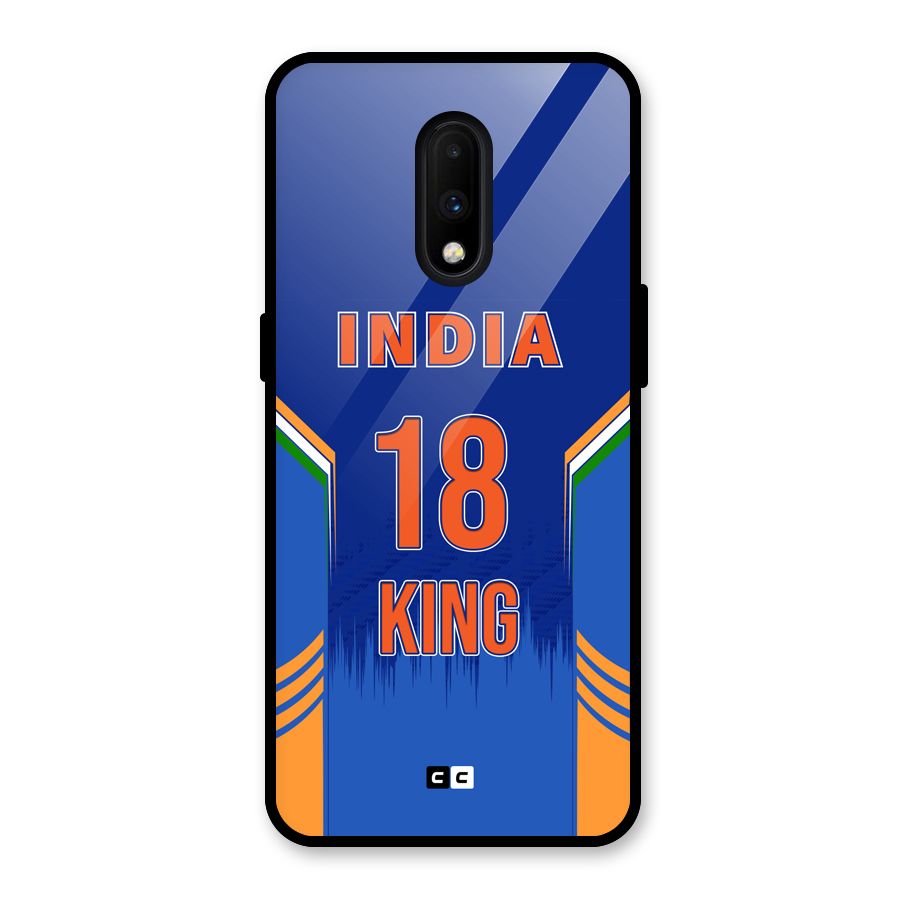 GOAT KING Glass Back Case for OnePlus 7