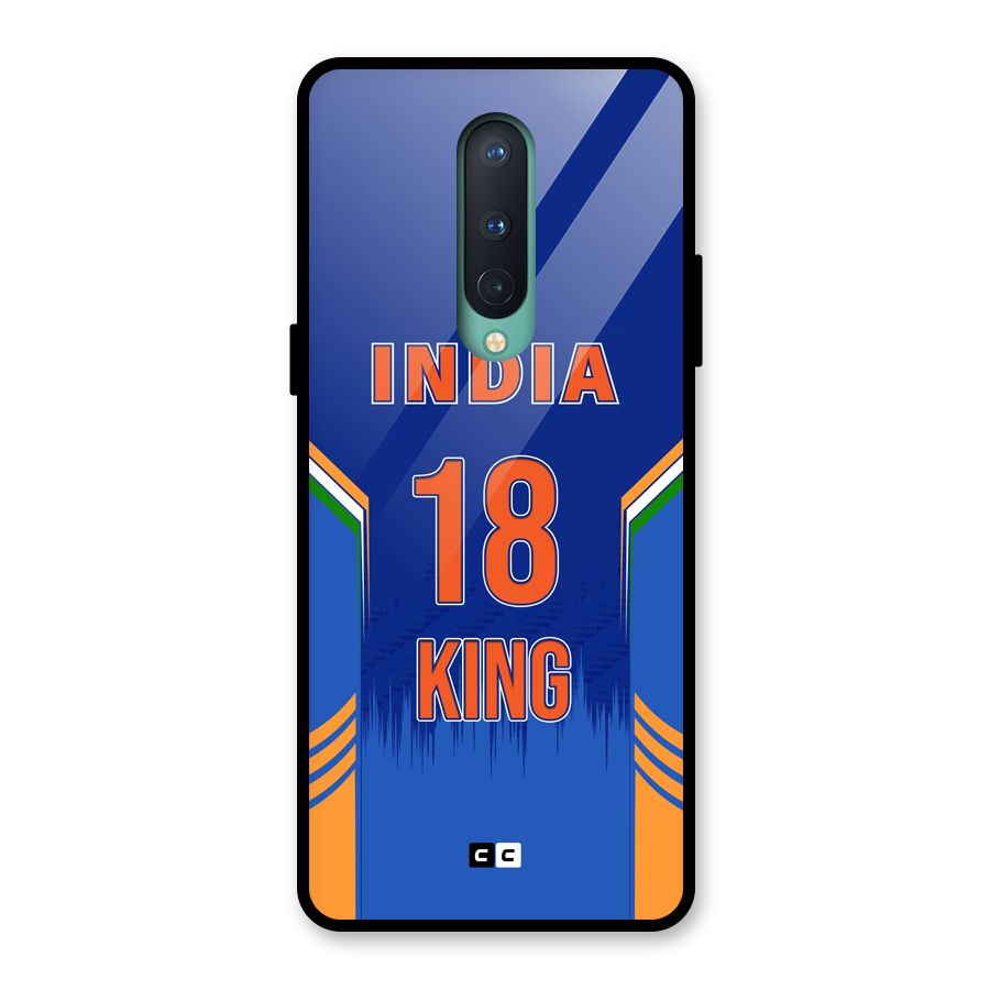 GOAT KING Glass Back Case for OnePlus 8