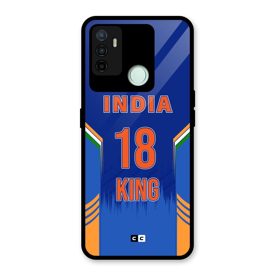 GOAT KING Glass Back Case for Oppo A53