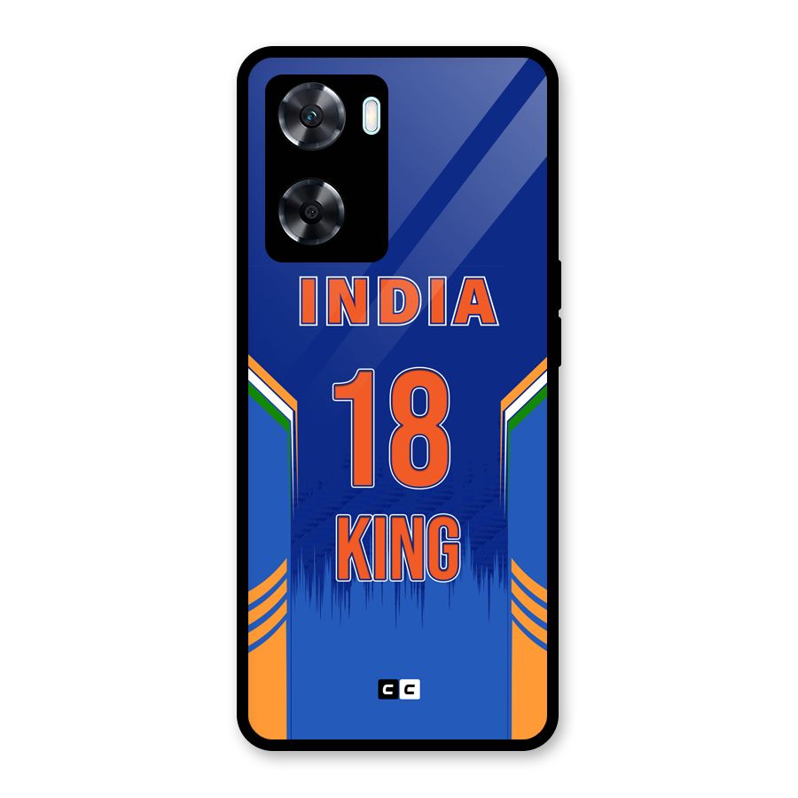 GOAT KING Glass Back Case for Oppo A77