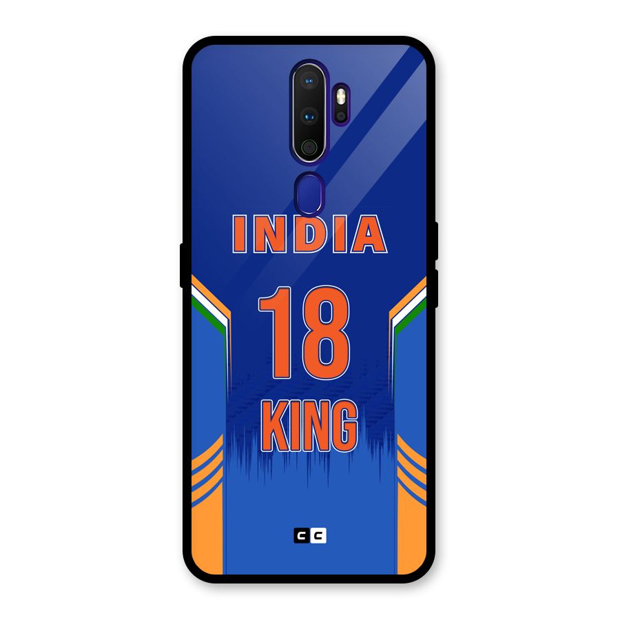 GOAT KING Glass Back Case for Oppo A9 (2020)