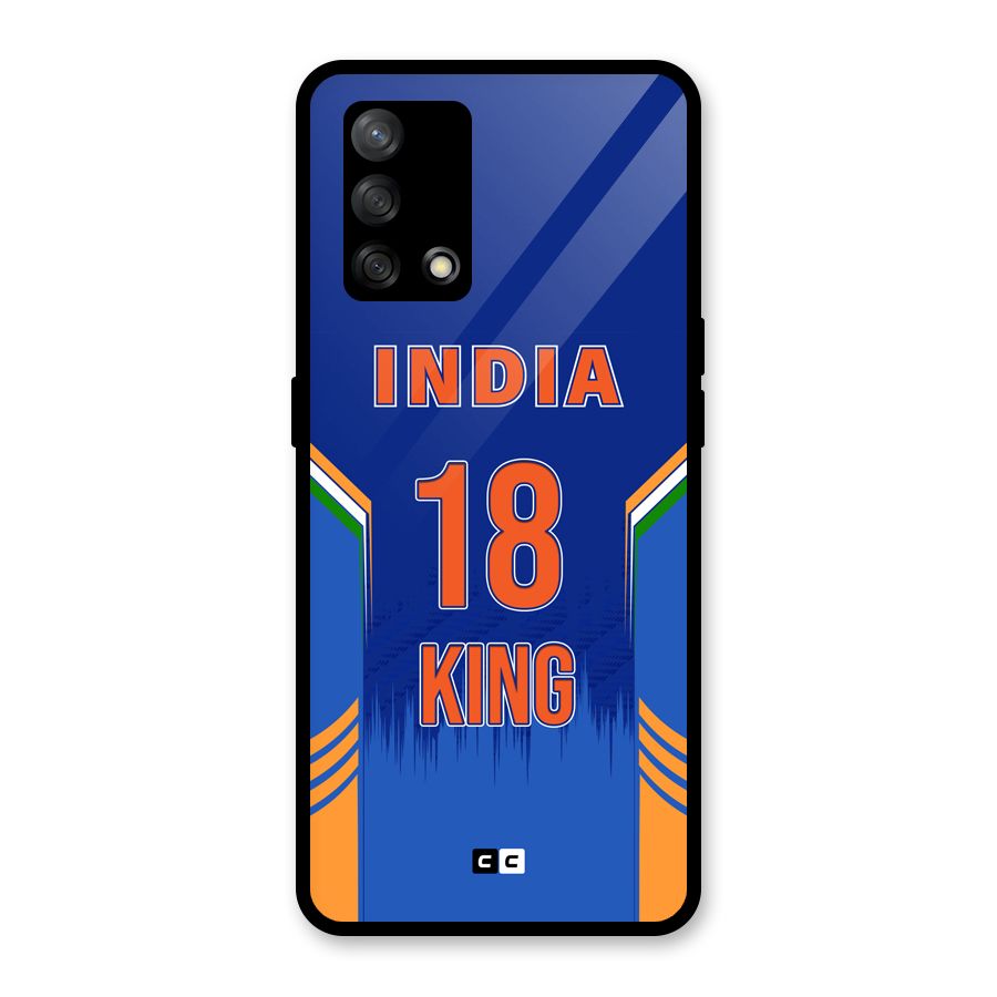 GOAT KING Glass Back Case for Oppo F19