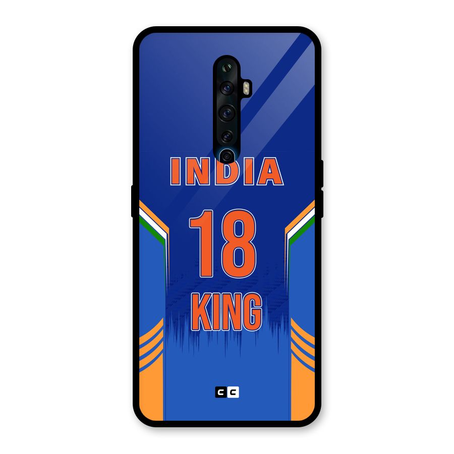 GOAT KING Glass Back Case for Oppo Reno2 F
