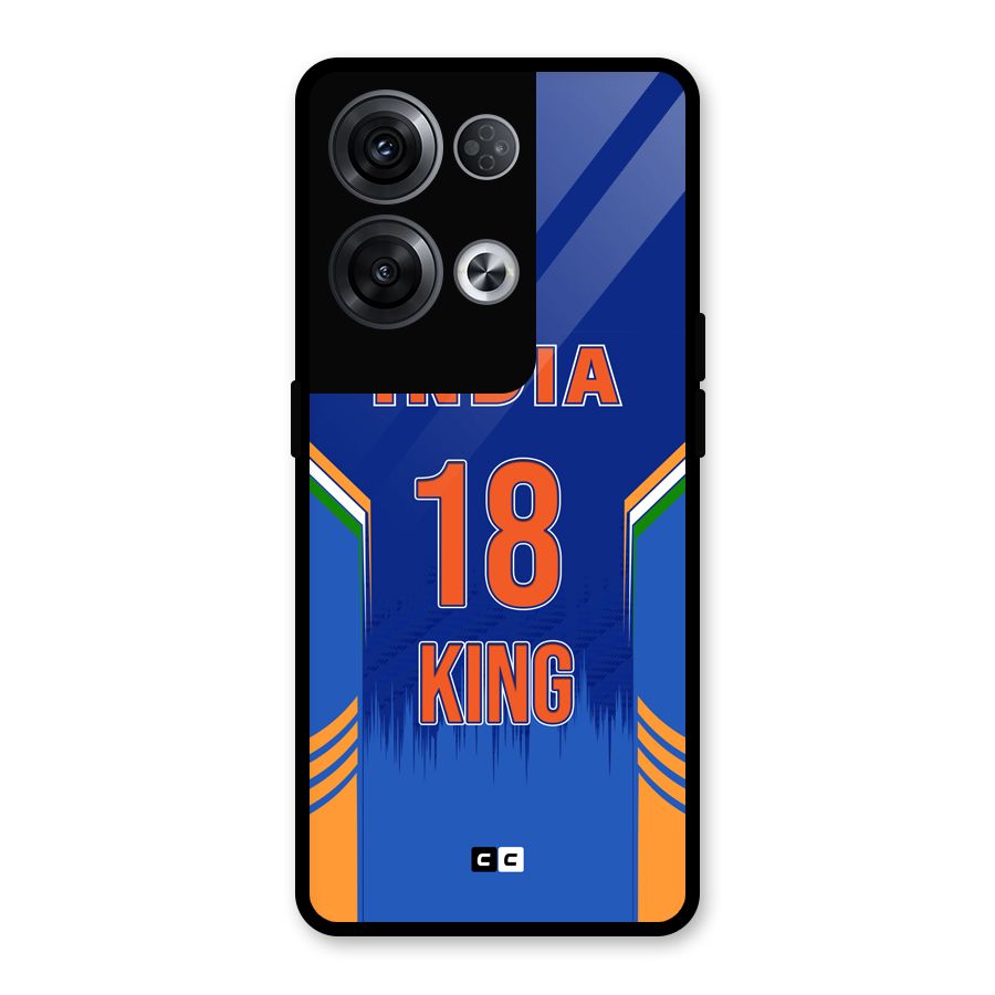 GOAT KING Glass Back Case for Oppo Reno8 Pro 5G