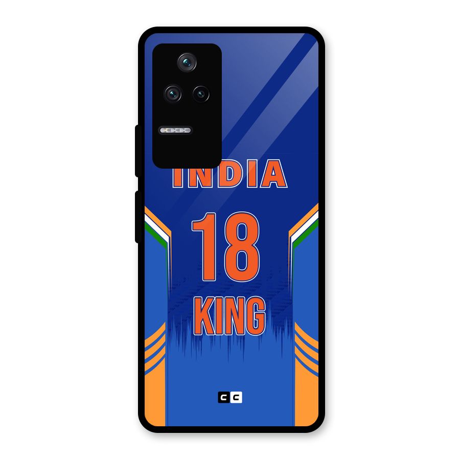 GOAT KING Glass Back Case for Poco F4 5G