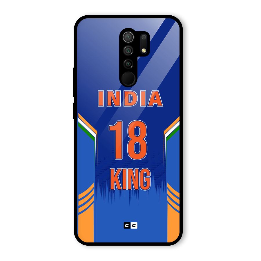 GOAT KING Glass Back Case for Poco M2