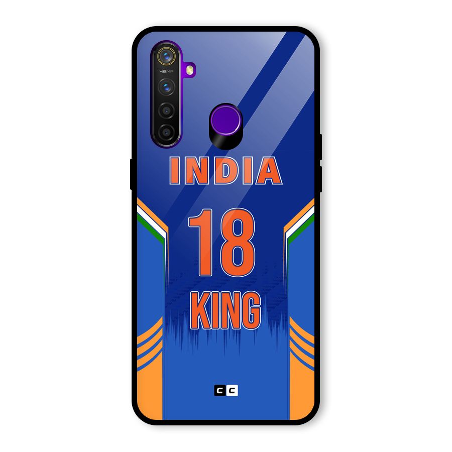 GOAT KING Glass Back Case for Realme 5 Pro