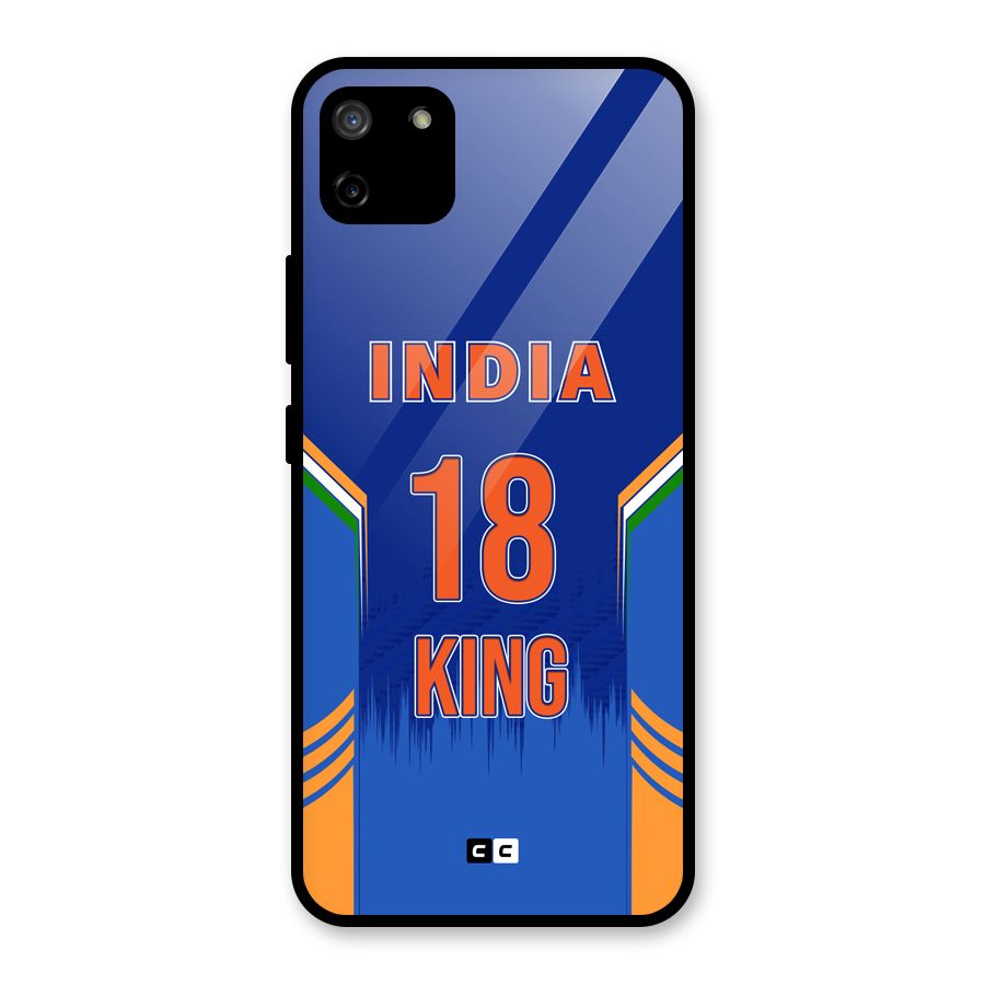 GOAT KING Glass Back Case for Realme C11