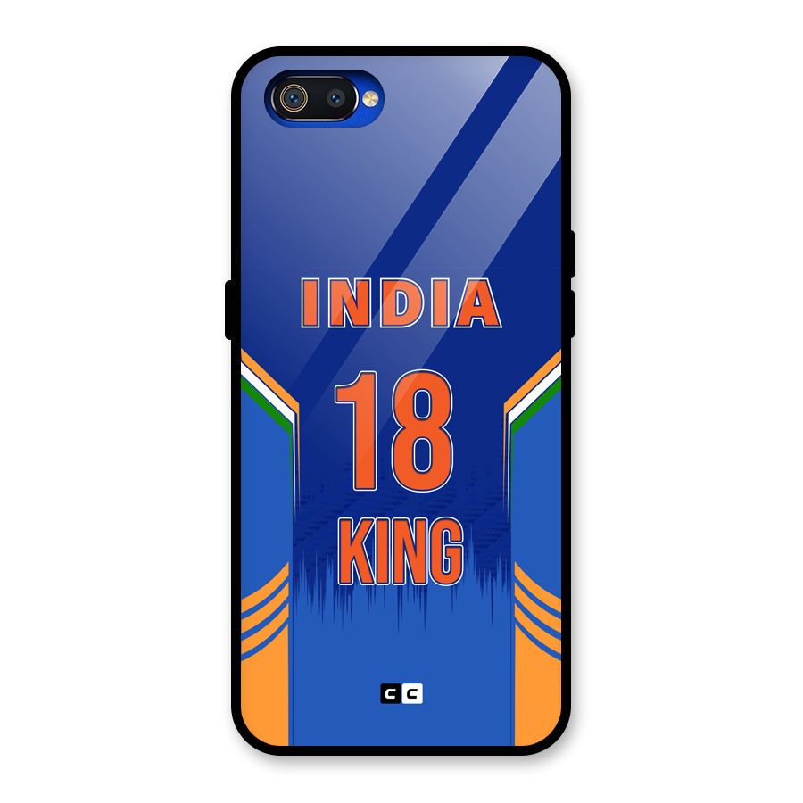 GOAT KING Glass Back Case for Realme C2