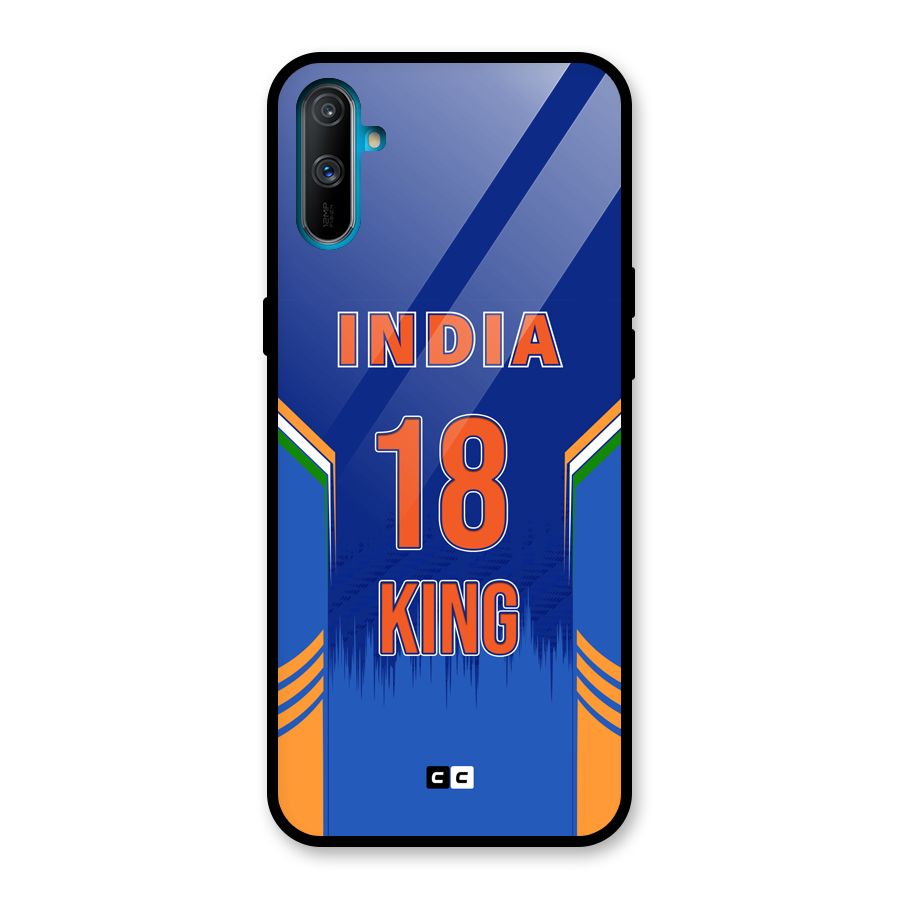 GOAT KING Glass Back Case for Realme C3