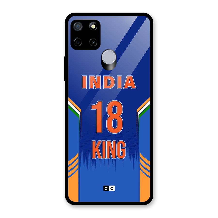 GOAT KING Glass Back Case for Realme Narzo 20