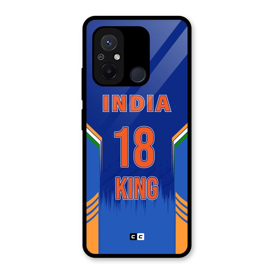 GOAT KING Glass Back Case for Redmi 12C