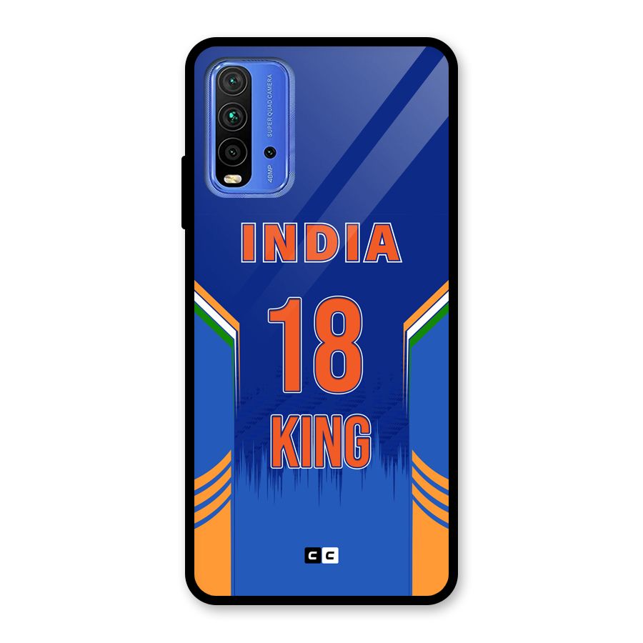GOAT KING Glass Back Case for Redmi 9 Power