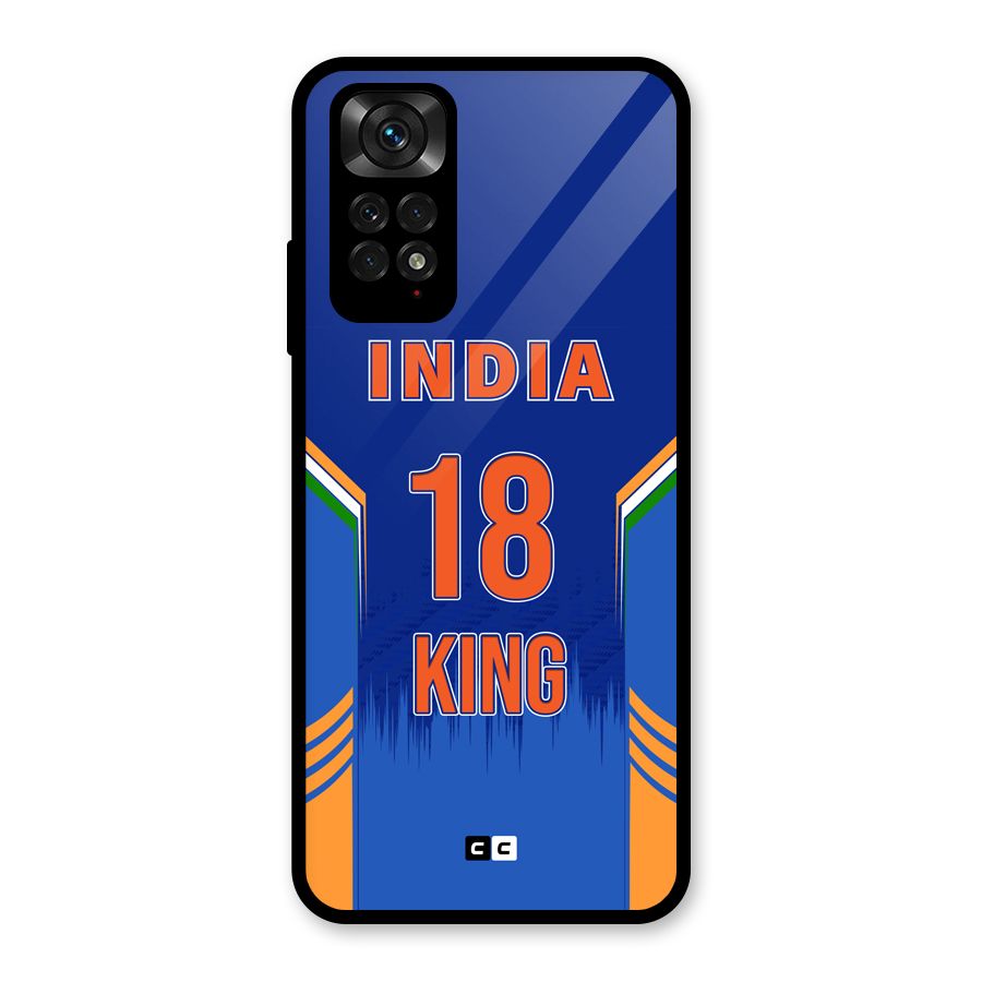 GOAT KING Glass Back Case for Redmi Note 11