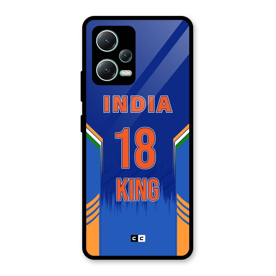 GOAT KING Glass Back Case for Redmi Note 12 5G