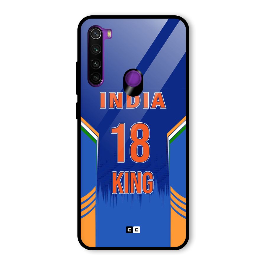 GOAT KING Glass Back Case for Redmi Note 8