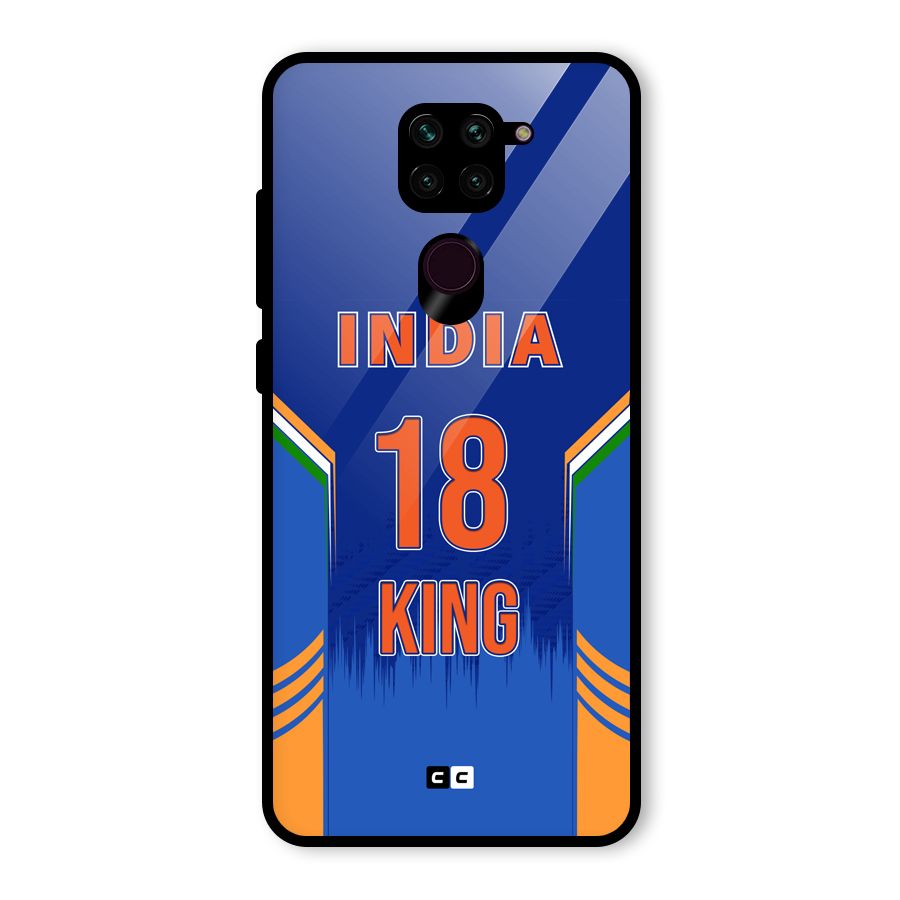 GOAT KING Glass Back Case for Redmi Note 9