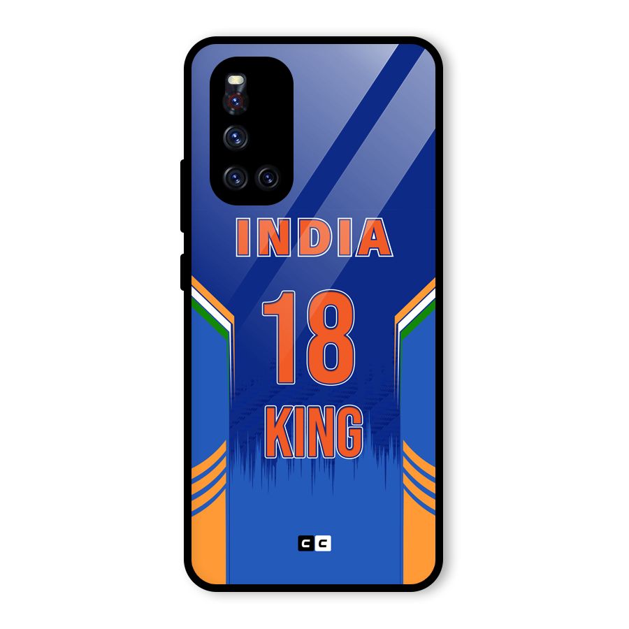 GOAT KING Glass Back Case for Vivo V19