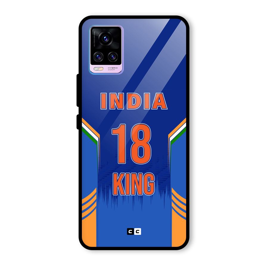 GOAT KING Glass Back Case for Vivo V20 Pro