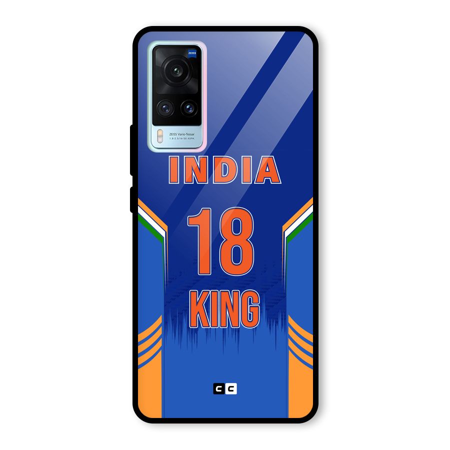 GOAT KING Glass Back Case for Vivo X60