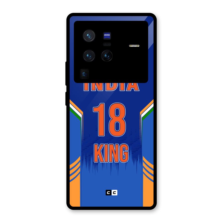 GOAT KING Glass Back Case for Vivo X80 Pro