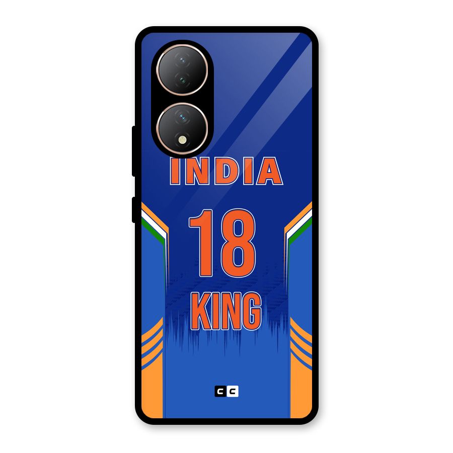 GOAT KING Glass Back Case for Vivo Y100A