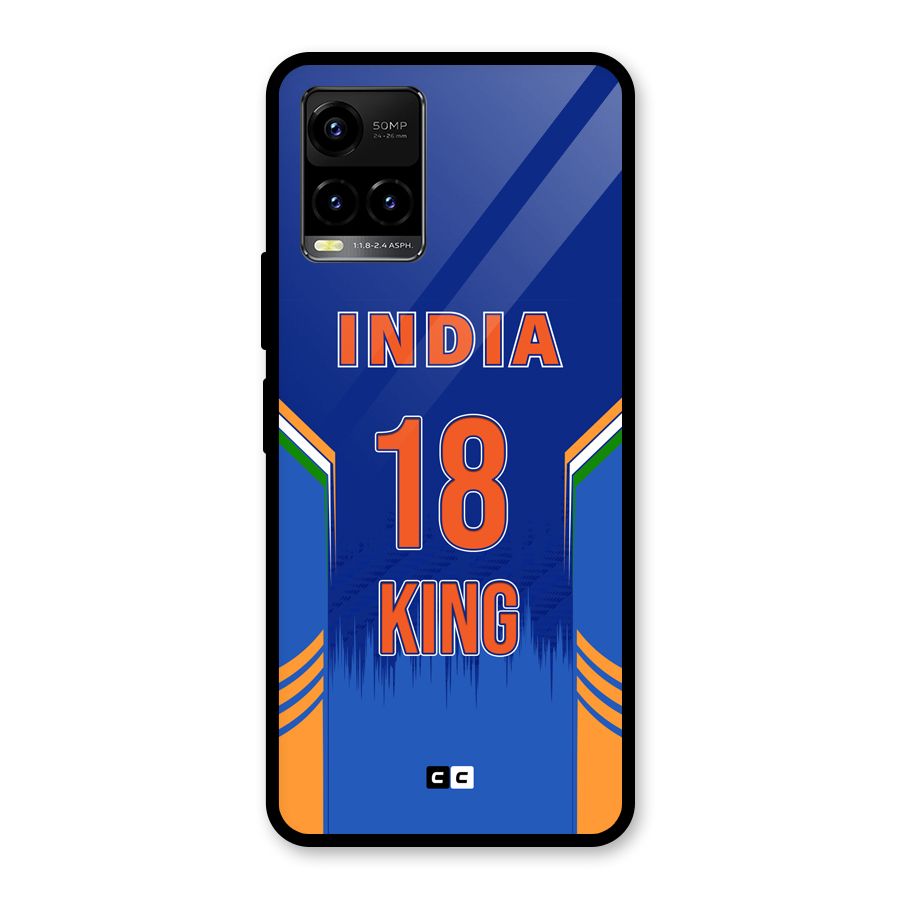 GOAT KING Glass Back Case for Vivo Y21T