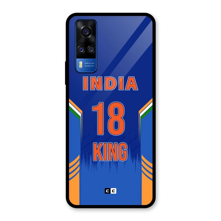 GOAT KING Glass Back Case for Vivo Y31