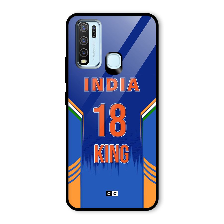 GOAT KING Glass Back Case for Vivo Y50