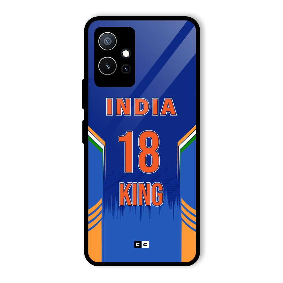GOAT KING Glass Back Case for Vivo Y75 5G