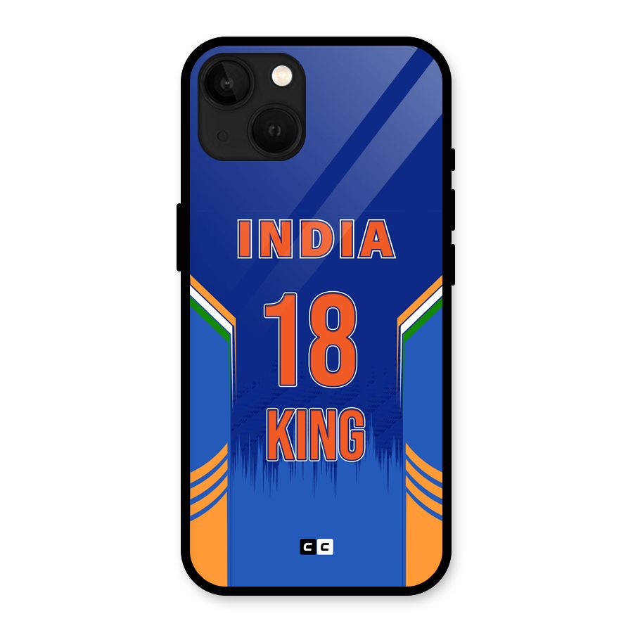 GOAT KING Glass Back Case for iPhone 13