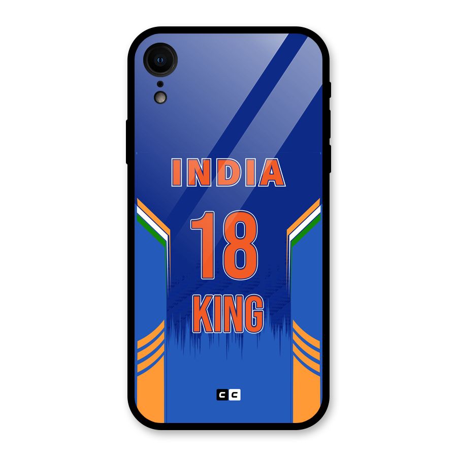 GOAT KING Glass Back Case for iPhone XR