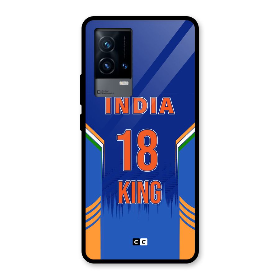GOAT KING Glass Back Case for iQOO 9 5G