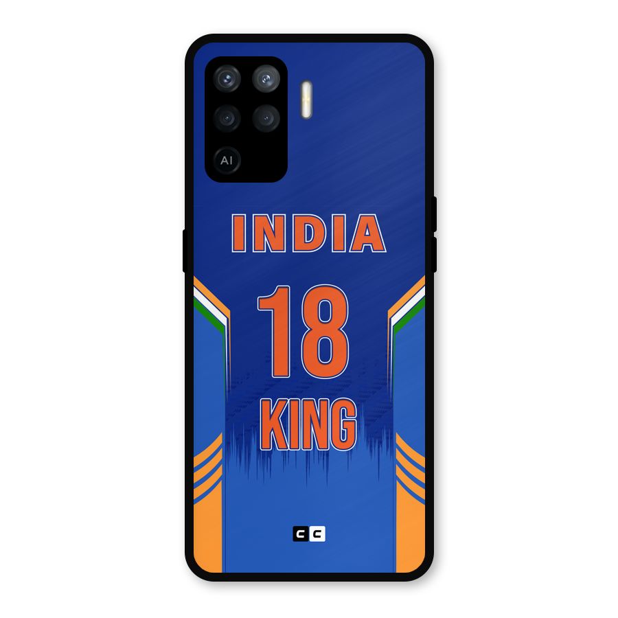 GOAT KING Metal Back Case for Oppo F19 Pro