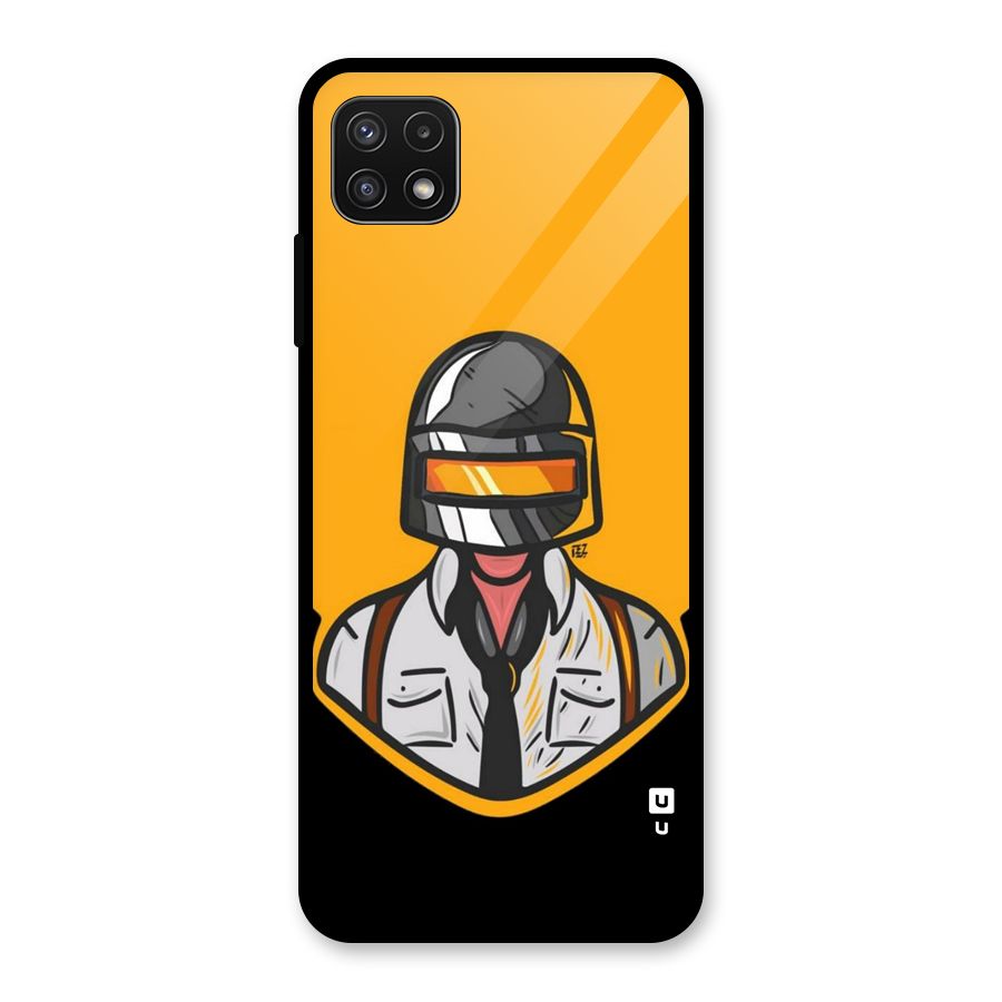 Game Lover Glass Back Case for Galaxy A22 5G