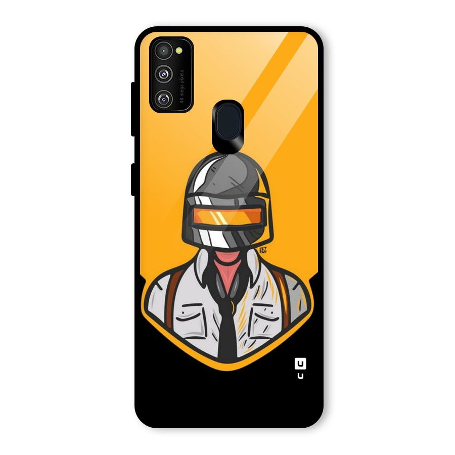 Game Lover Glass Back Case for Galaxy M30s